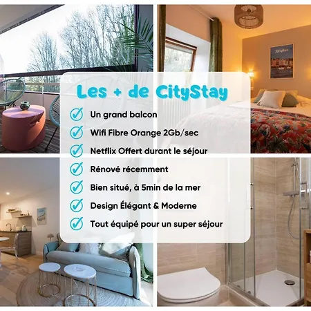 Lägenhet Citystay Calme Absolu A 5 Min De La *